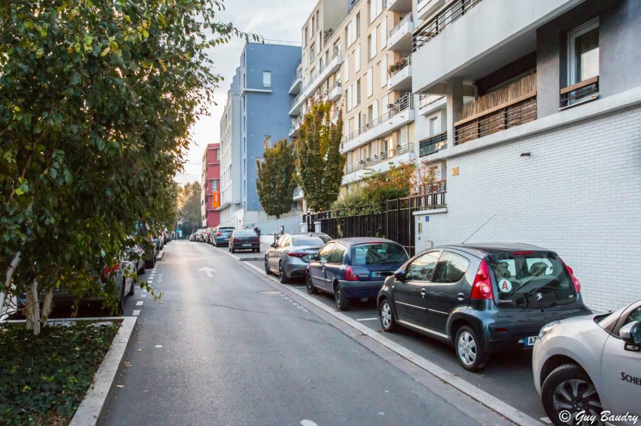 Chic Apart With Bar In Paris سان دوني المظهر الخارجي الصورة